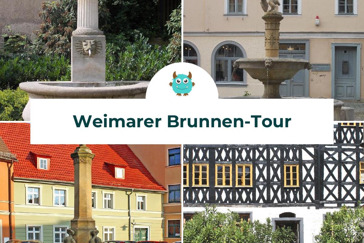 Weimarer Brunnen-Tour in Weimar